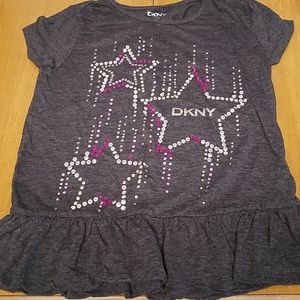 DKNY Girls Peplum Size L